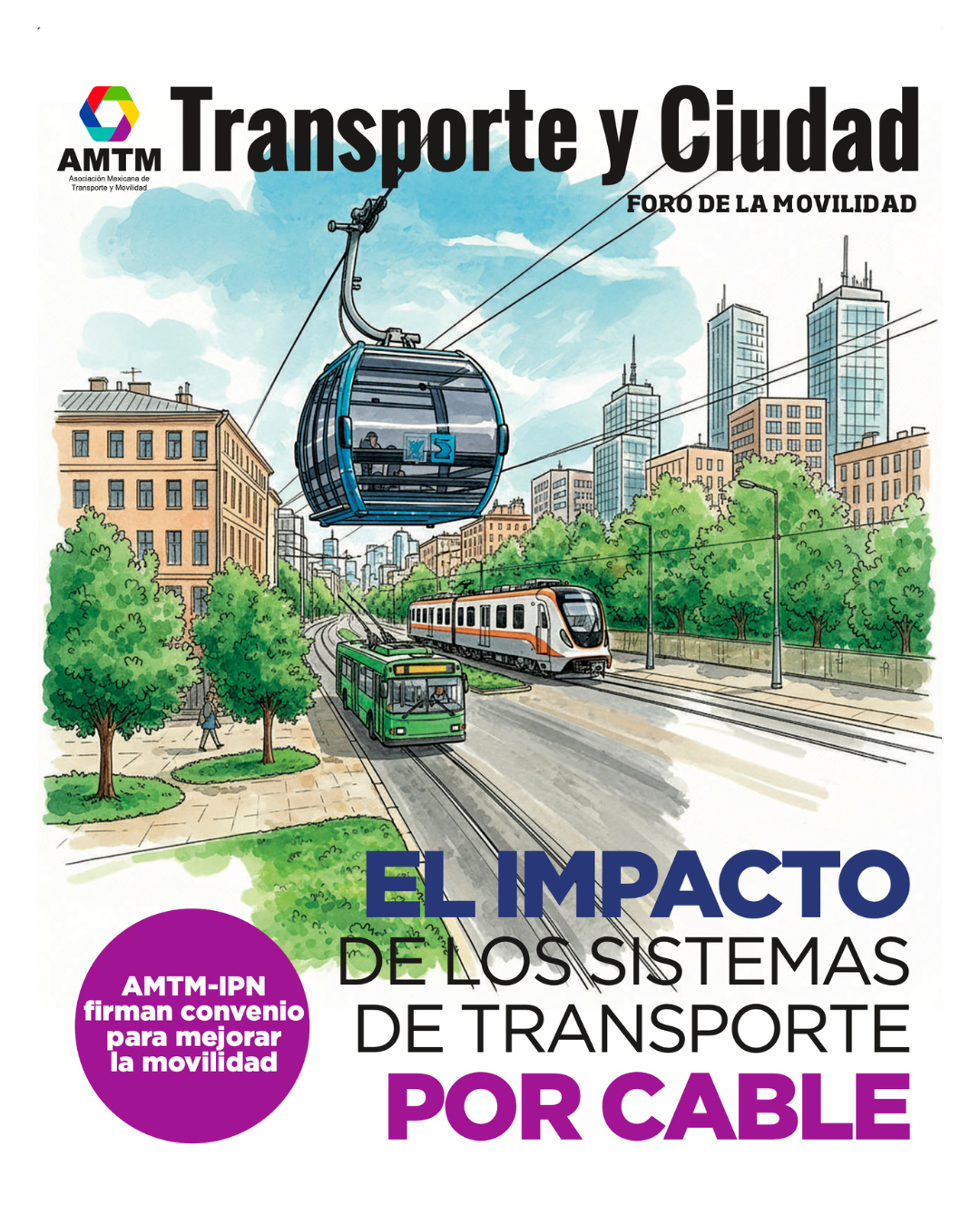 TC-1 Revista Transporte y ciudad. La movilidad del mañana